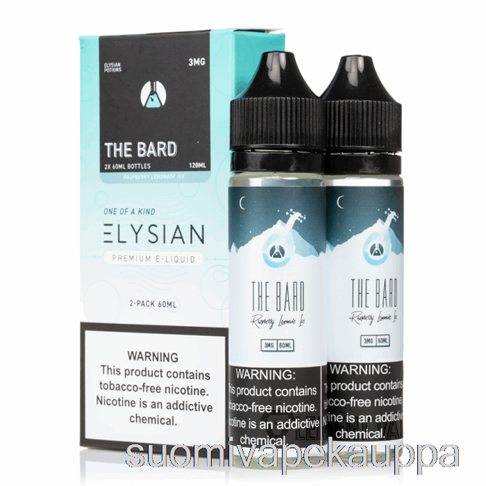 Vape Netistä The Bard - Elysian Labs - 120ml 3mg